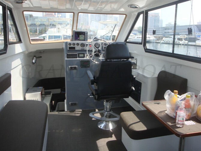 Grandsea 48ft Cabin Sport Fiberglass Deep Sea  Fishing Boats for Sale