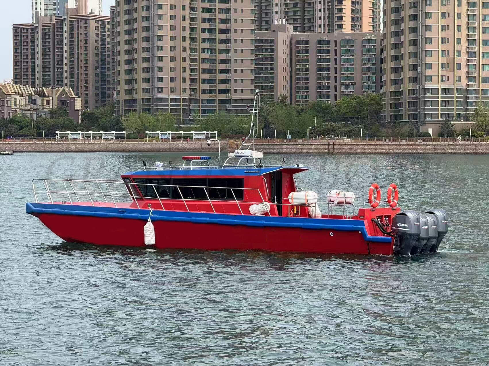 Grandsea 13.3m FRP Fast Speed Military Coast Guard Police Patrol Boat for sale