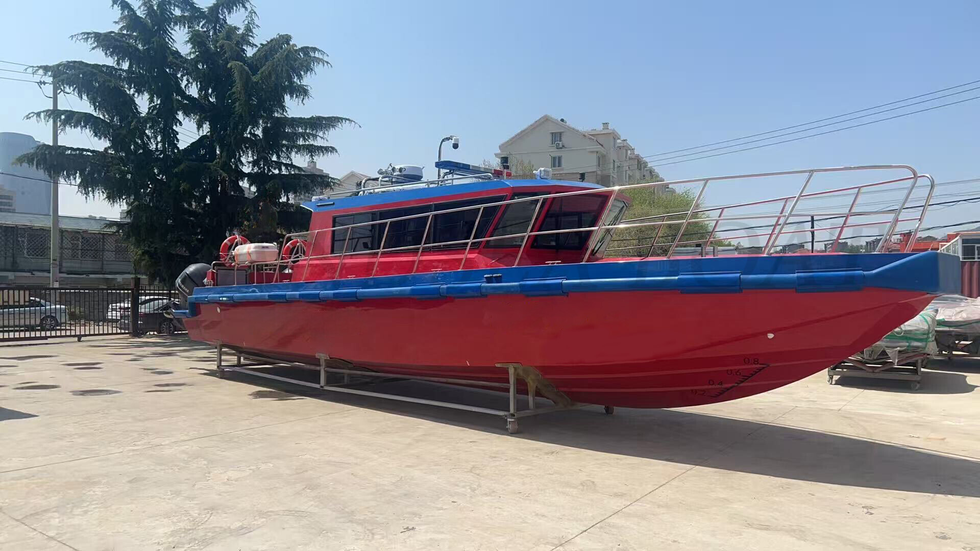 Grandsea 13.3m FRP Fast Speed Military Coast Guard Police Patrol Boat for sale