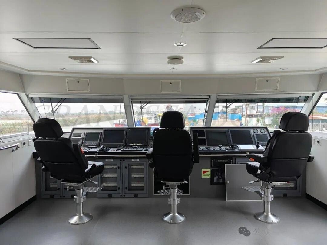 34.6m Offshore High-Speed Fiberglass Patrol Craft Boat for Sale