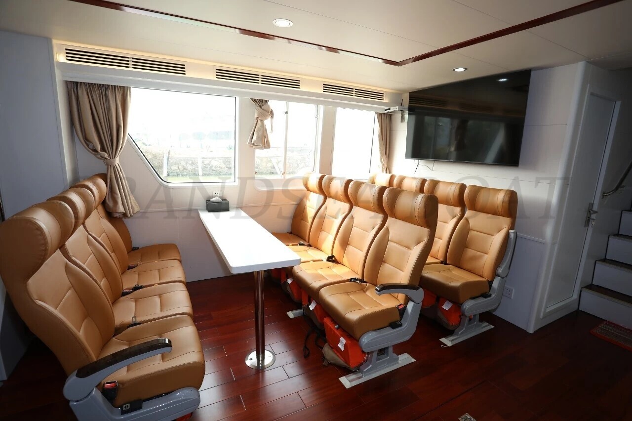 34.6m Offshore High-Speed Fiberglass Patrol Craft Boat for Sale