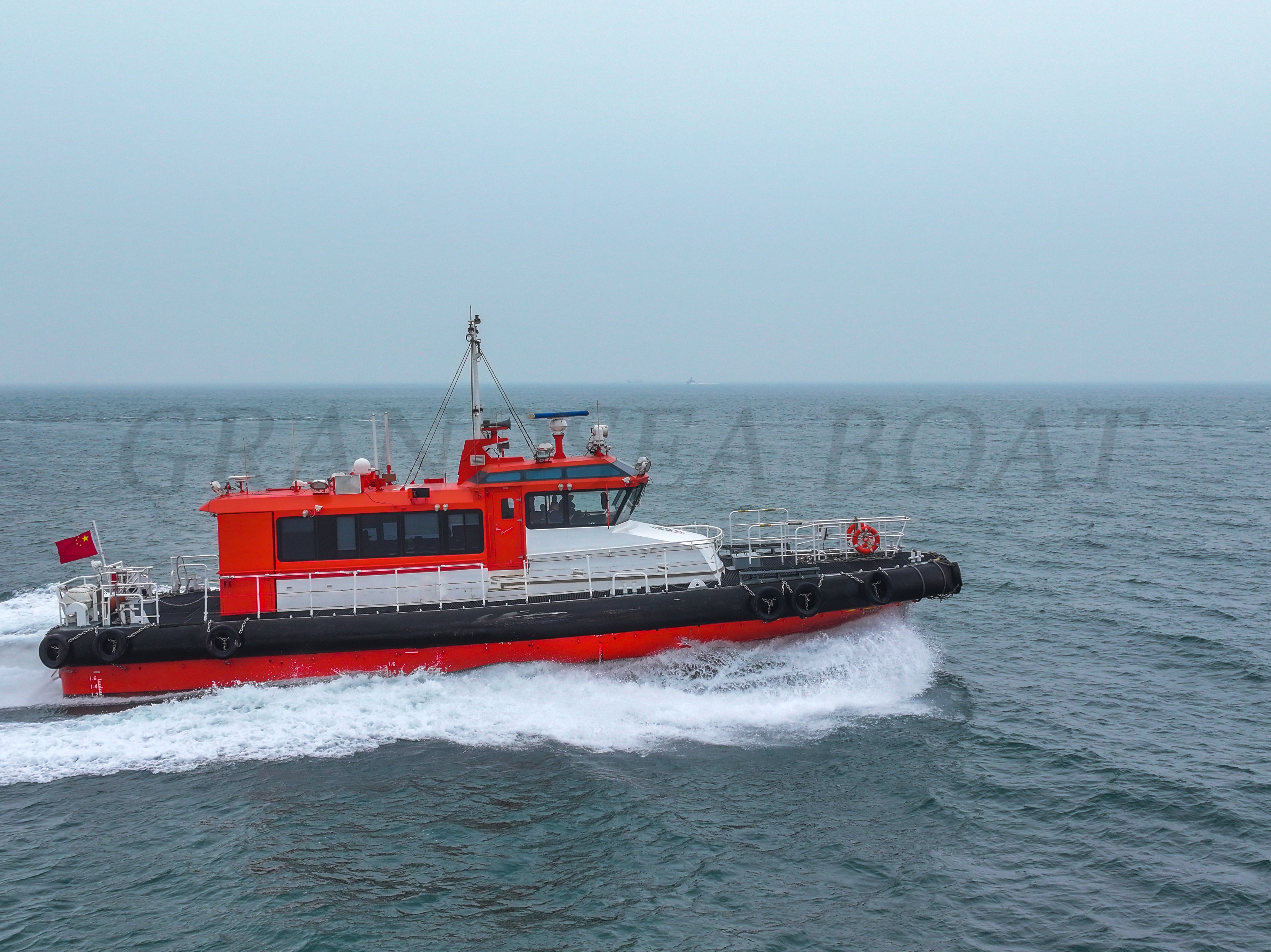 Grandsea 21.9m 铝制引航船巡逻艇出售，适用于恶劣海况