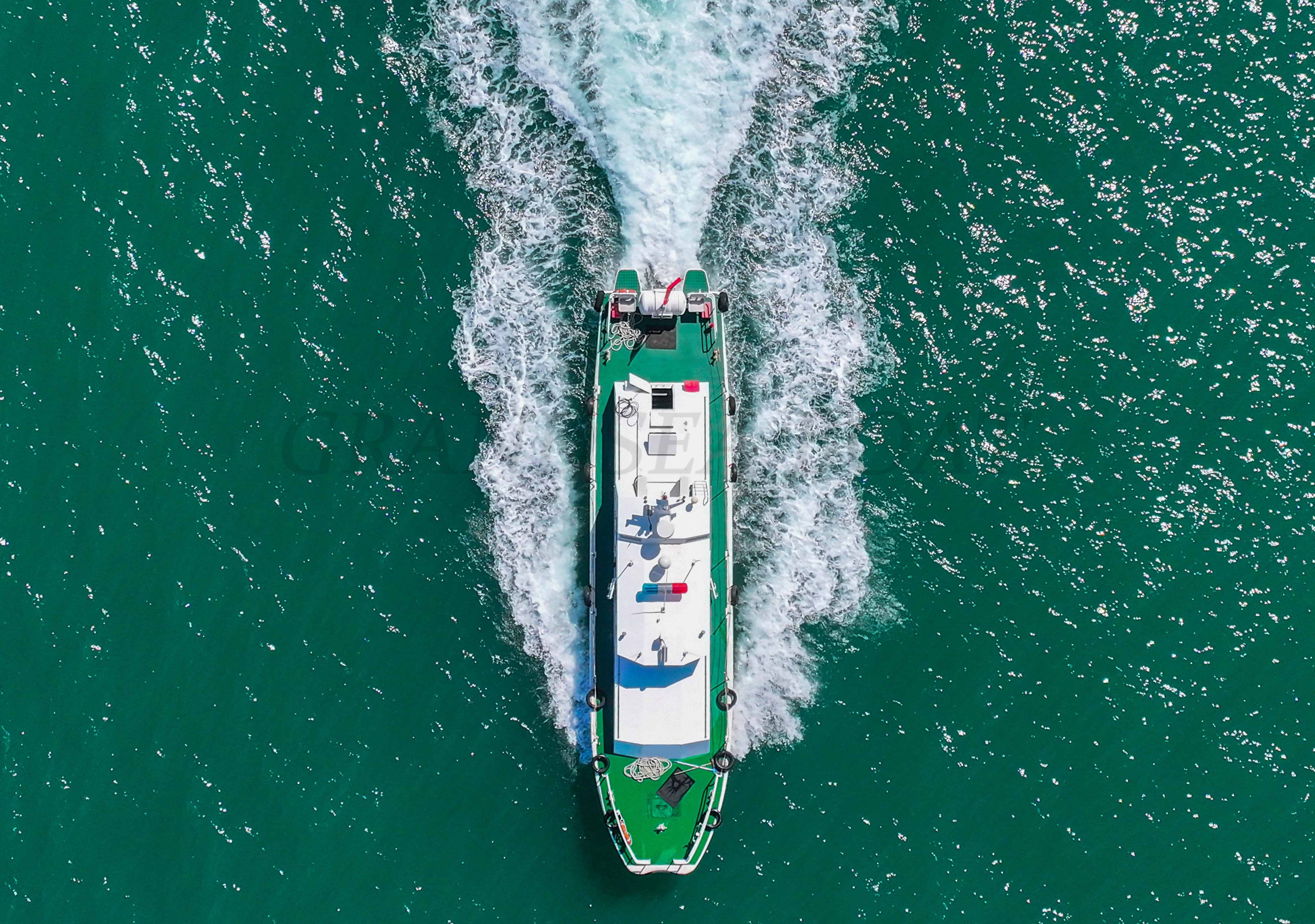 Grandsea 长度21.5米铝制内河巡逻艇出售 中国巡逻艇制造商