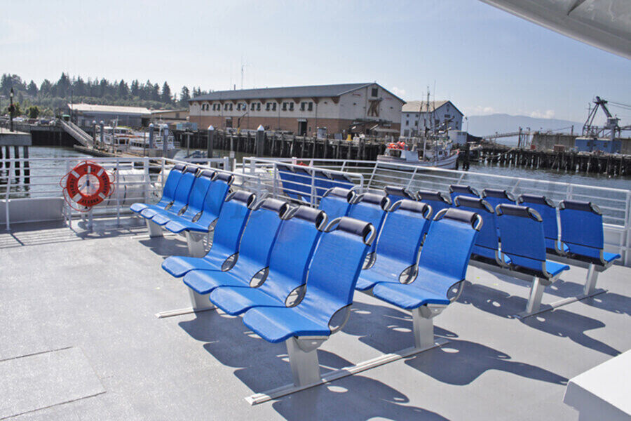 China 22.6m Aluminum Catamaran  150 Passenger Ferry Boat For Sale