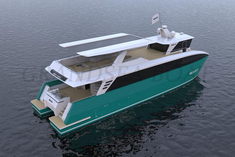 24m Aluminum Touring/sightseeing/luxury House Boats for Sale