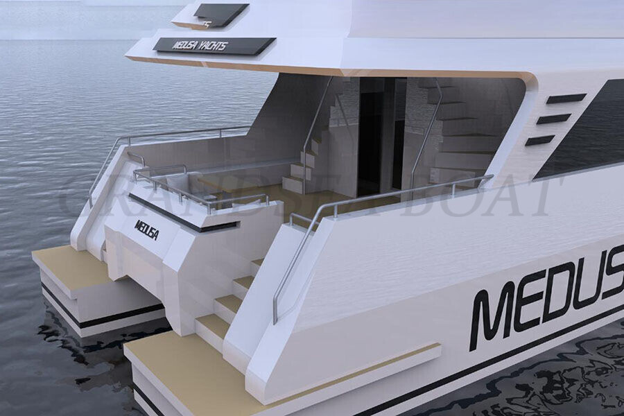 24m Aluminum Touring/sightseeing/luxury House Boats for Sale