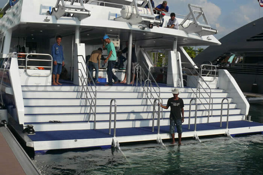 Grandsea Boat 26m Aluminium Catamaran Customize Dive Boat for Sale