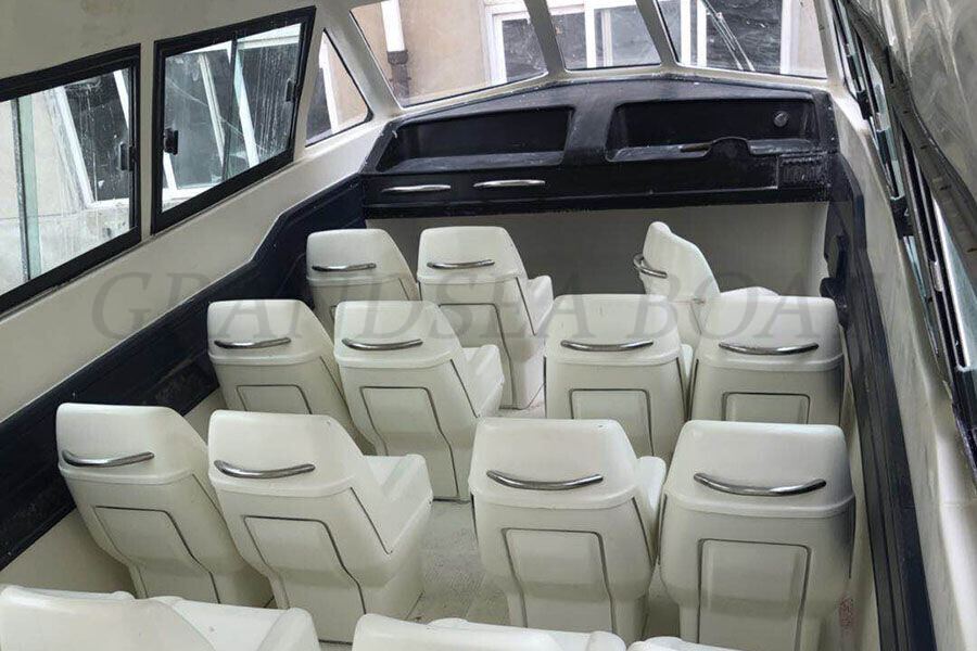 9.8m Fiberglass Speed Tourist and Sightseeing Boats for Sale