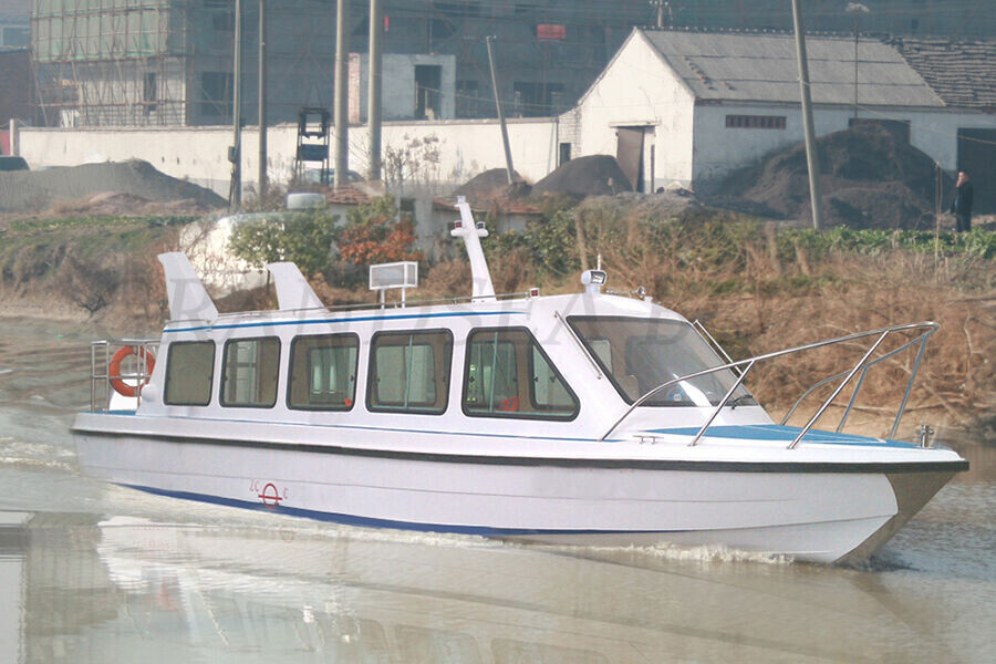 11.8m 30 Persons Fiberglass Speed Passenger Boats with Outboard Engines for Sale