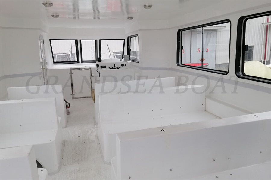 12.3m 30persons Fiberglass Speed Passenger Tour Boat For Sale