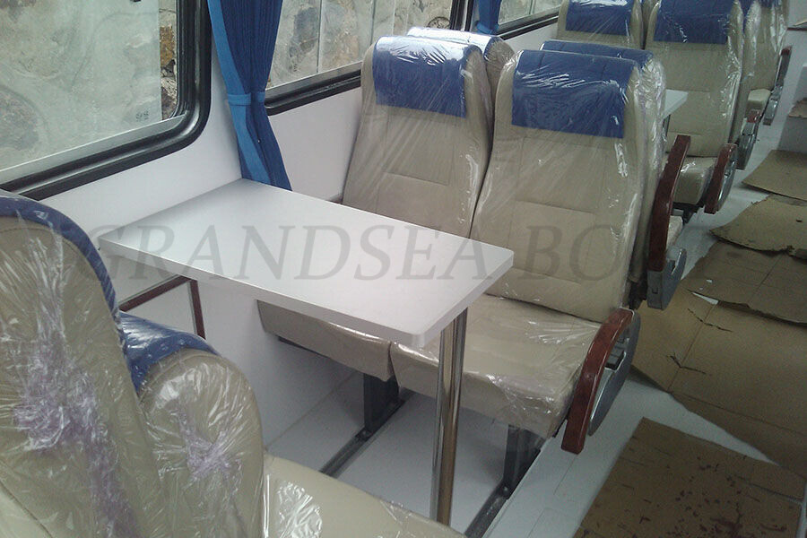 13.6m 26 Persons Fiberglass Passenger Ferry And Crew Boat for sale