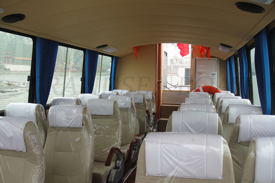 13.6m 26 Persons Fiberglass Passenger Ferry And Crew Boat for sale