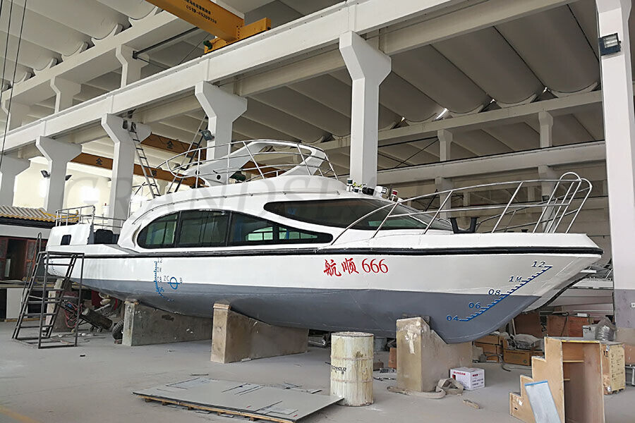  China 13.8m Steel Hull Day Commercial 30 Passenger Boat for sale