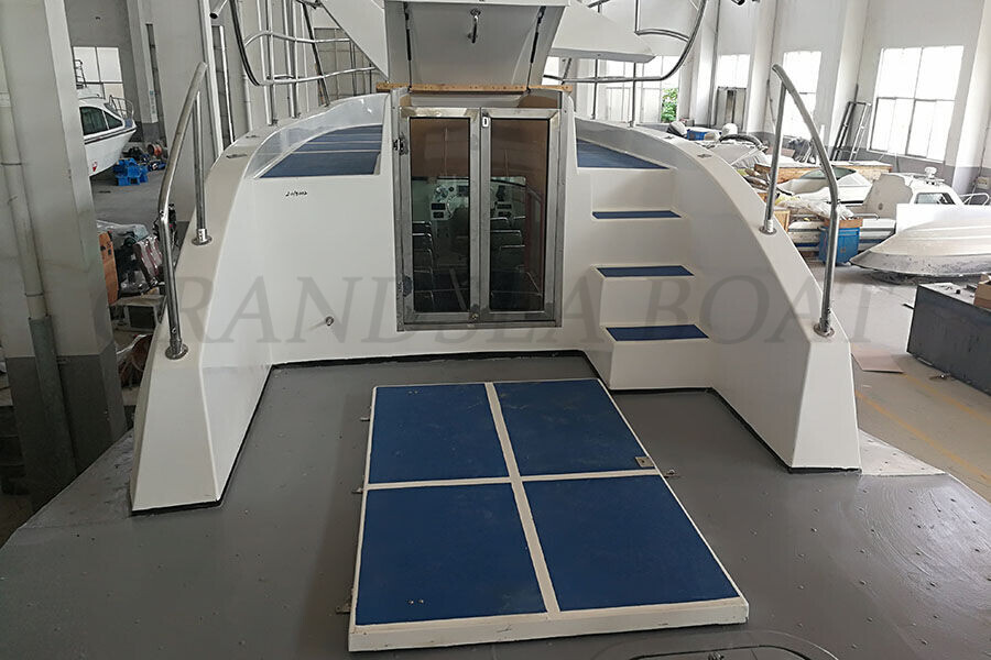  China 13.8m Steel Hull Day Commercial 30 Passenger Boat for sale