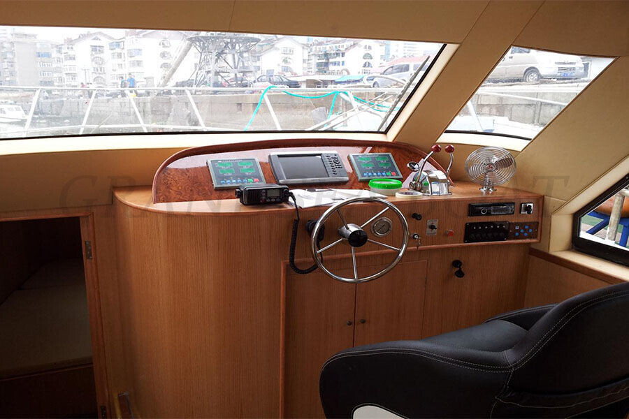 16.8m 40 persons fiberglass passenger crew boats for sale