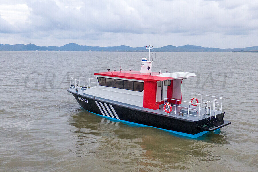 China 17m Steel Hull 40seater Passenger Crew Transfer Boat for Sale