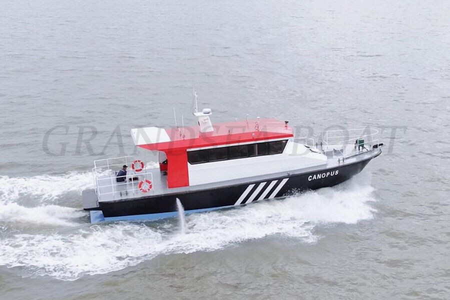 China 17m Steel Hull 40seater Passenger Crew Transfer Boat for Sale