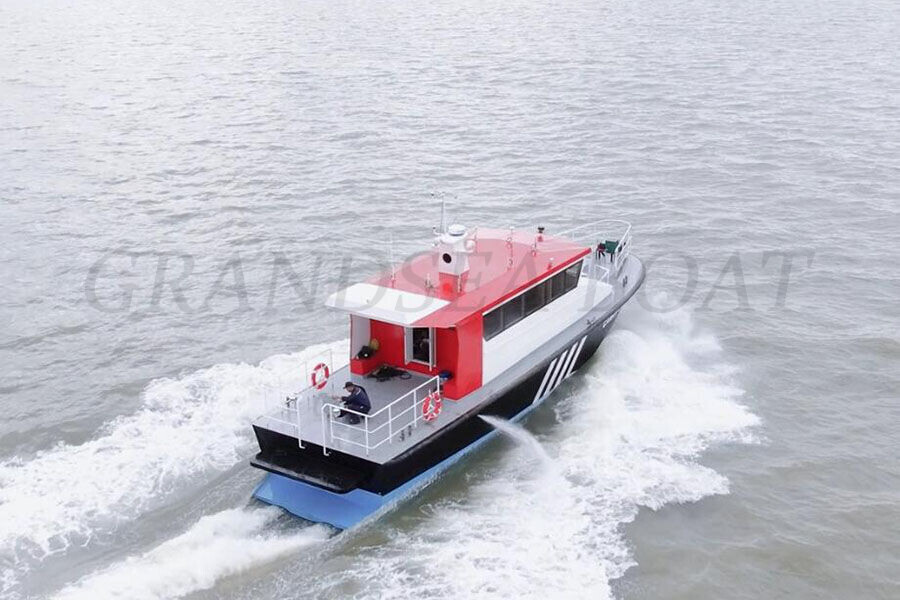 China 17m Steel Hull 40seater Passenger Crew Transfer Boat for Sale