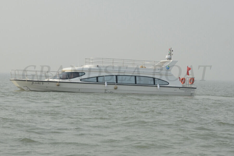 Grandsea 18m 60 Perons Fiberglass Sightseeing Taxi Ferry Boat for Sale
