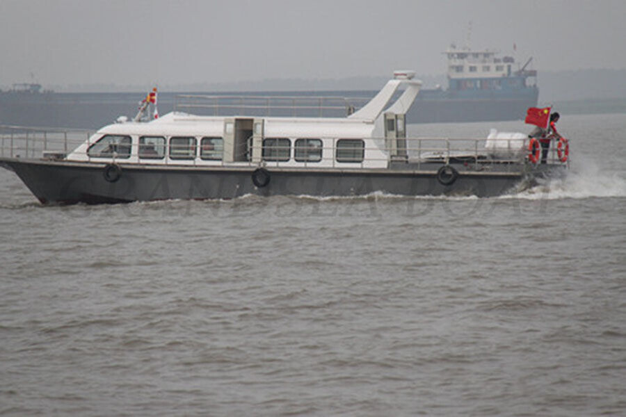18m 60 Persons Aluminum Hull Passenger Crew Boats for Sale