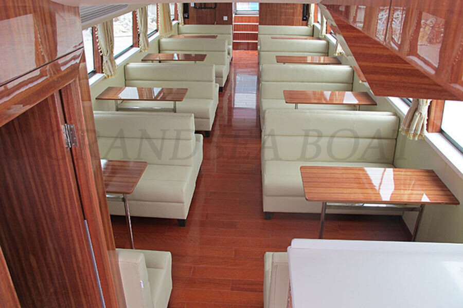 20m FRP High Speed 70 persons Ferry Boat Ship for sale