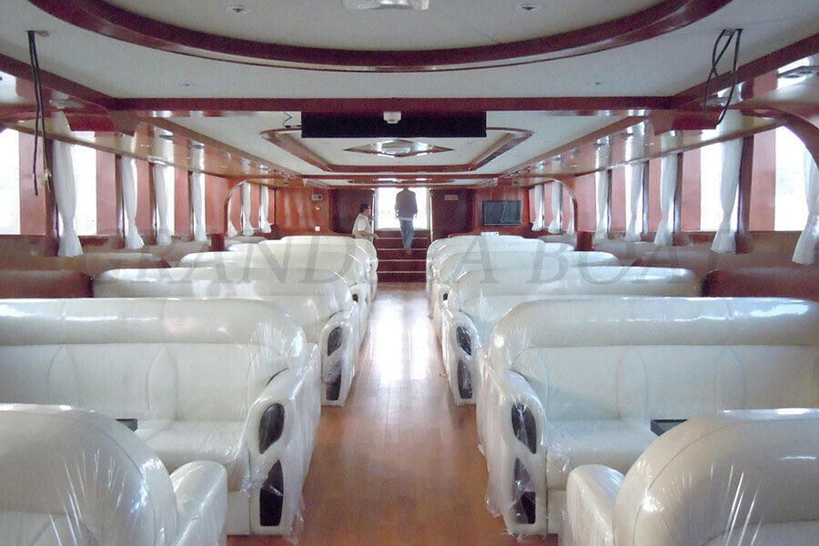 China 26m Steel Day Commercial 150 Passenger Ferry Boat for Sale