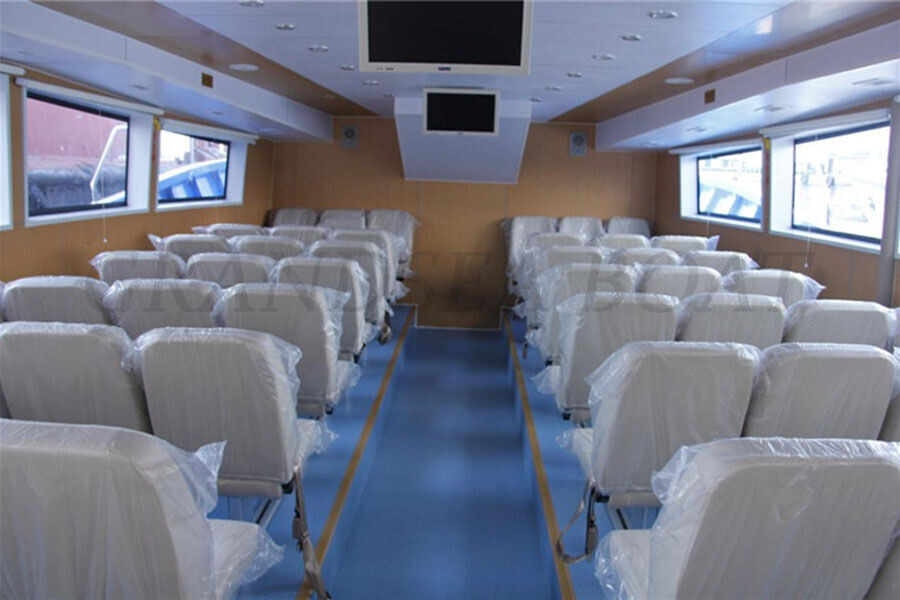 China 26m Steel Day Commercial 150 Passenger Ferry Boat for Sale