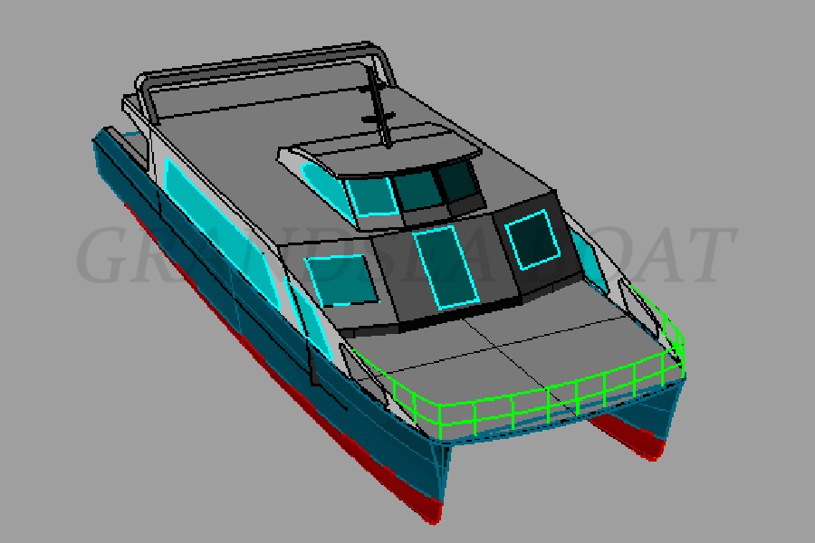 27m 140 Persons Catamaran Aluminum  Passenger Ferry Boats for Sale