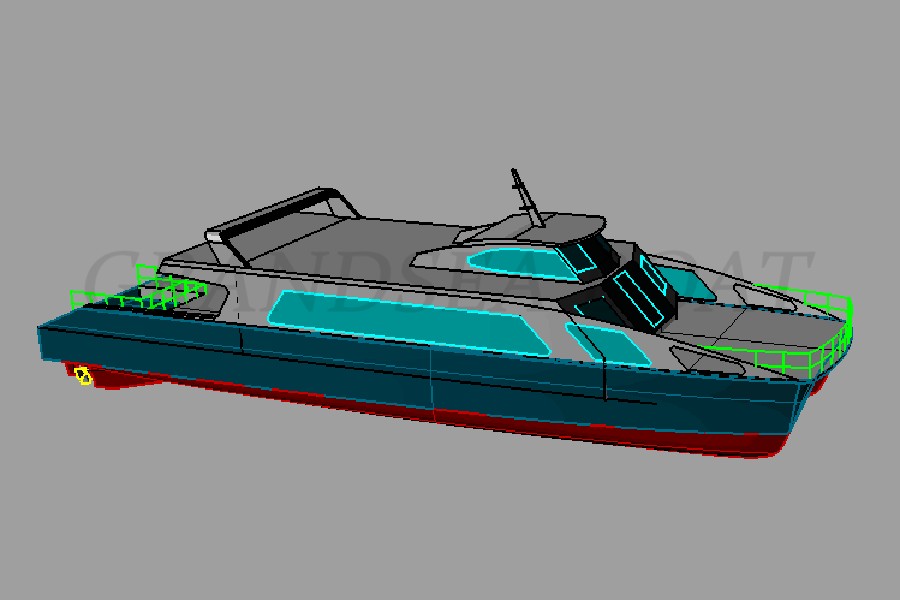 27m 140 Persons Catamaran Aluminum  Passenger Ferry Boats for Sale