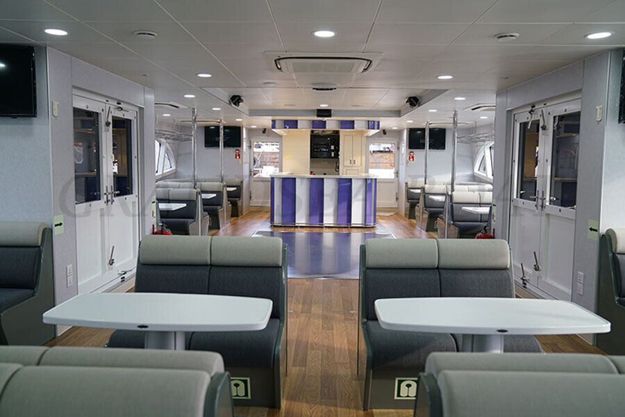 35m 200perons Aluminum Hull Fast Passenger Ferry Boat for Sale