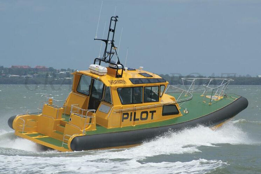 Grandsea Boat 12.6m Cheap Price Aluminium Pilot Boat for Sale 
