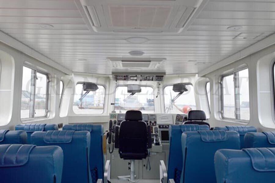Grandsea 20m Steel/aluminum Hull/cockpit Harbor Launch Pilot Boat for Sale