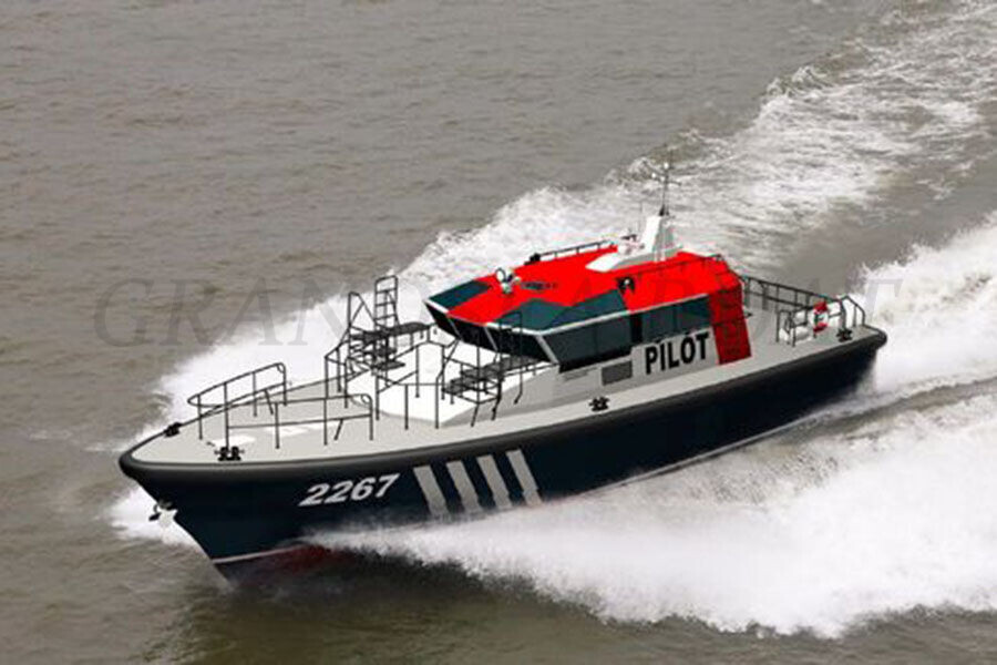 Length 23m China Grandsea Shipyard Build  FRP Material Pilot Ship for sale