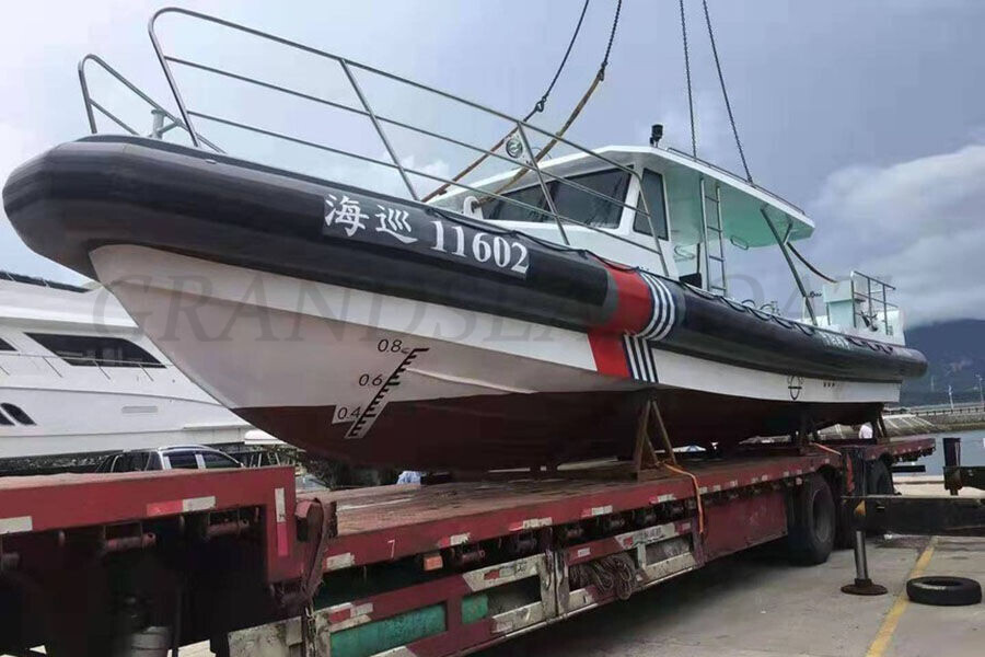 40ft Aluminum Military Coast Guard High-speed Patrol Boat for Sale