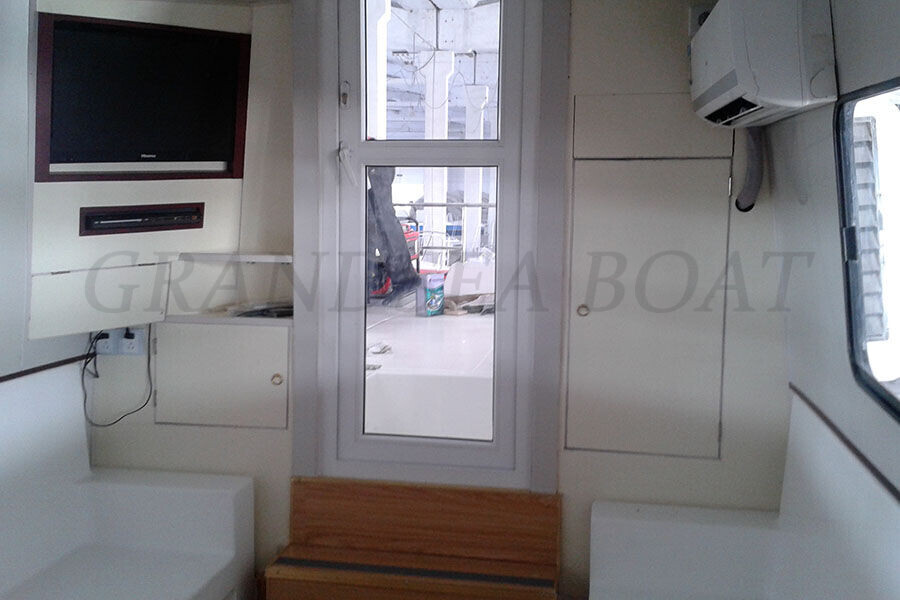 Grandsea Boat 12m Fiberglass Wave-suppression Trimaran Patrol Boat For Sale