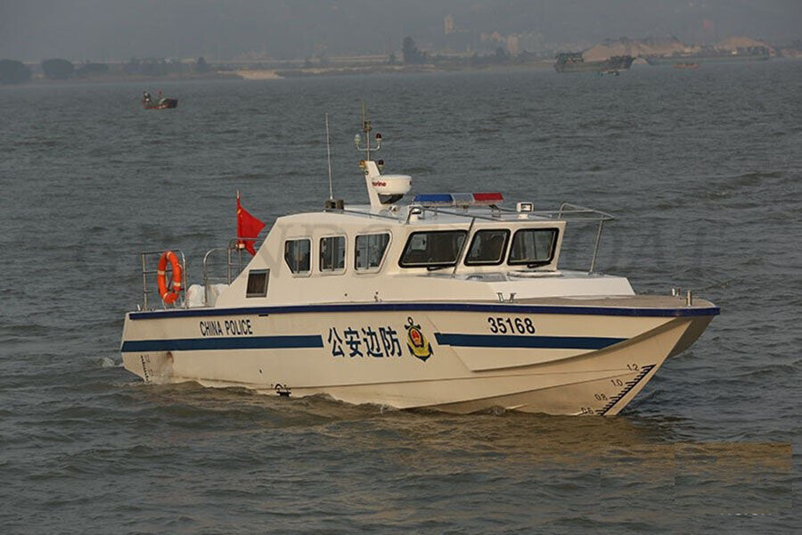 Grandsea 15m FRP Offshore Coast Guard Military Patrol Boat  Fast River Police Boat for sale