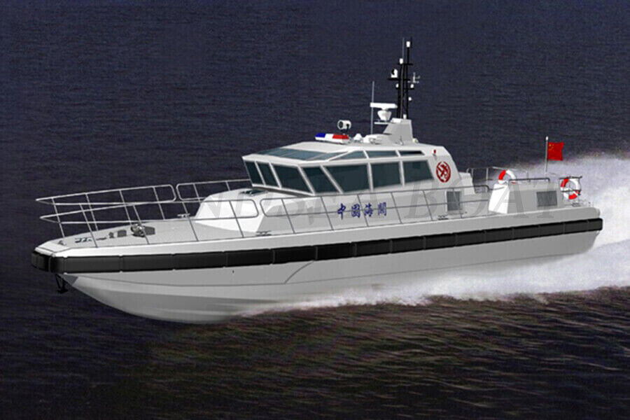 15m FRP Marine Diesel Inboard Coast Guard Patrol Boat for Sale