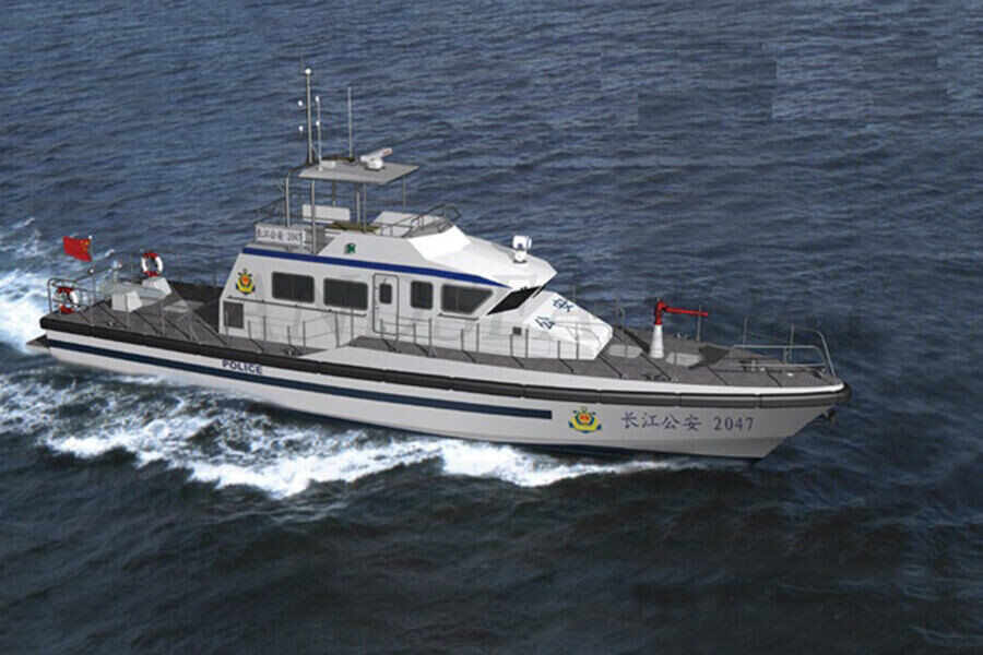 Grandsea 21m FRP 25knots Coast Guard Military Patrol Boat for Sale