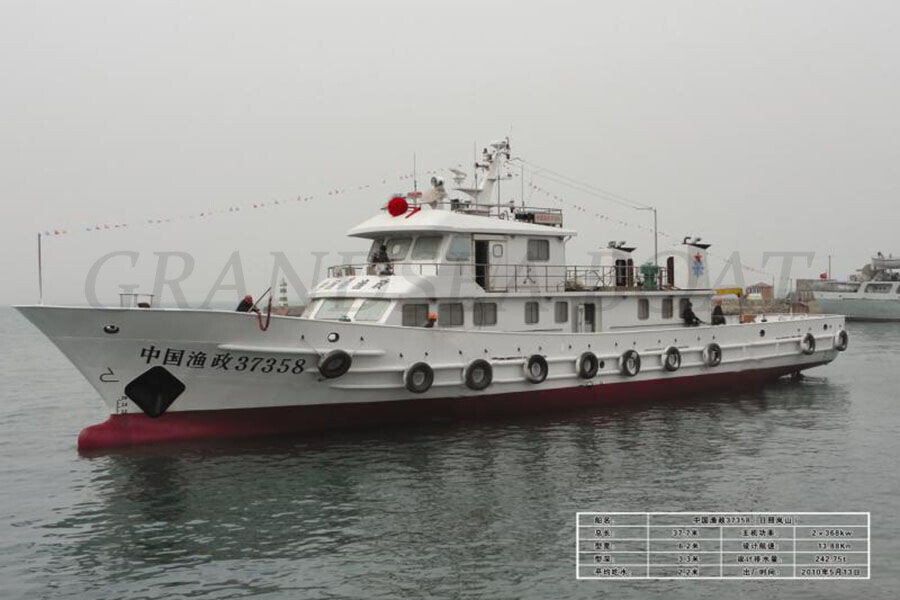 38m Steel Hull Patrol Coast Guard And Law Enforcement Police Boat for Sale