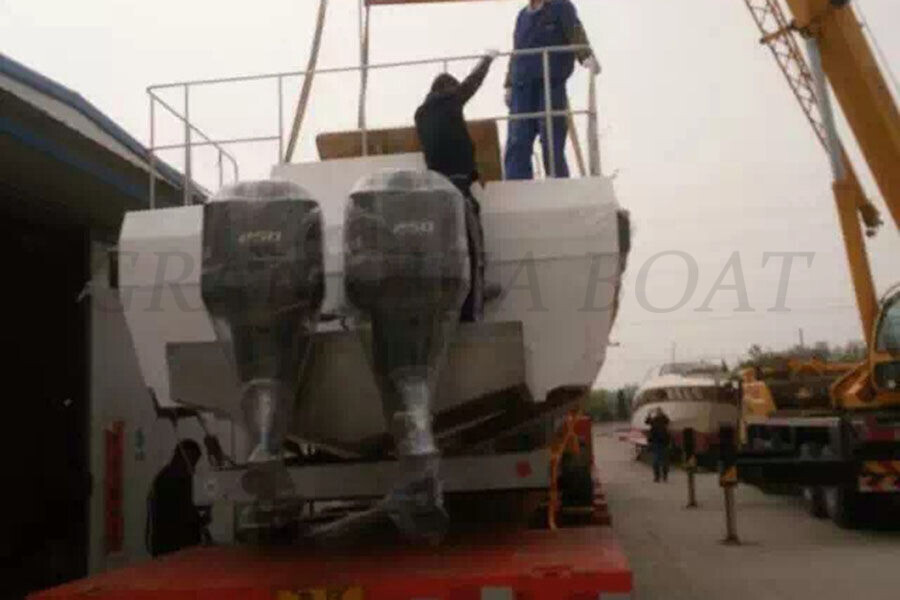 45ft High Speed Coast Guard Fiberglass Patrol Boat for Sale