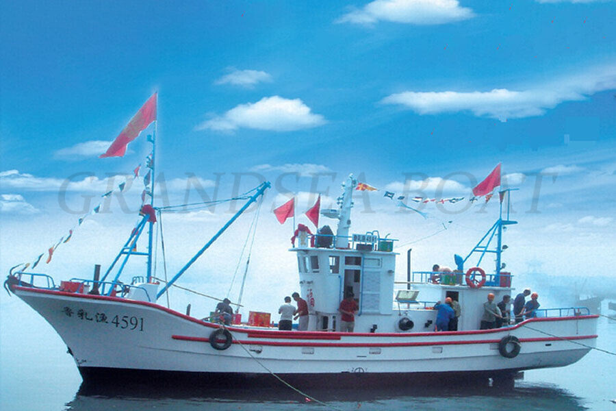 Grandsea 17.3m Fiberglass Offshore Commercial Trawler Fishing Boat for sale