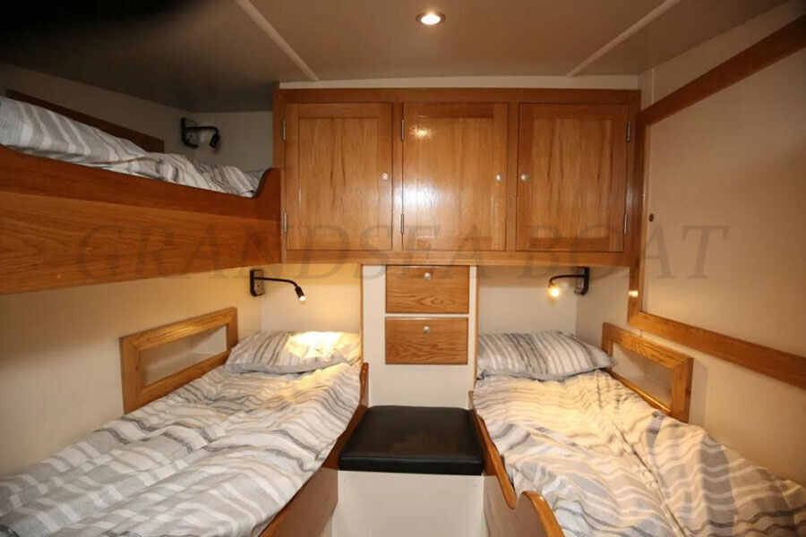 New Building BV Class Approved 73ft Deep Sea Steel Commercial Stern Fishing Boat For Sale