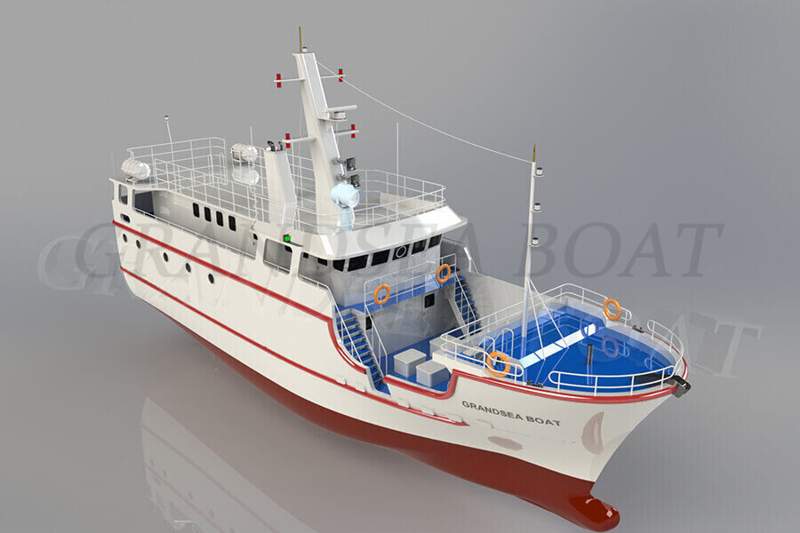 Grandsea 26m FRP Commercial Longline Fishing Boat for sale
