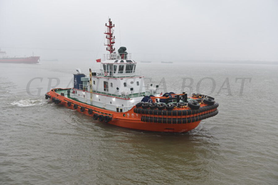 Grandsea 36m Oceangoing Harbour ASD Pusher Tug Towing Vessel for sale 