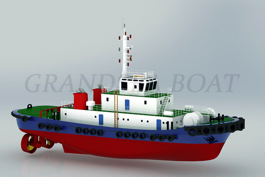 Grandsea Length 40m Ocean Going 4000hp ASD Tugboat for Sale