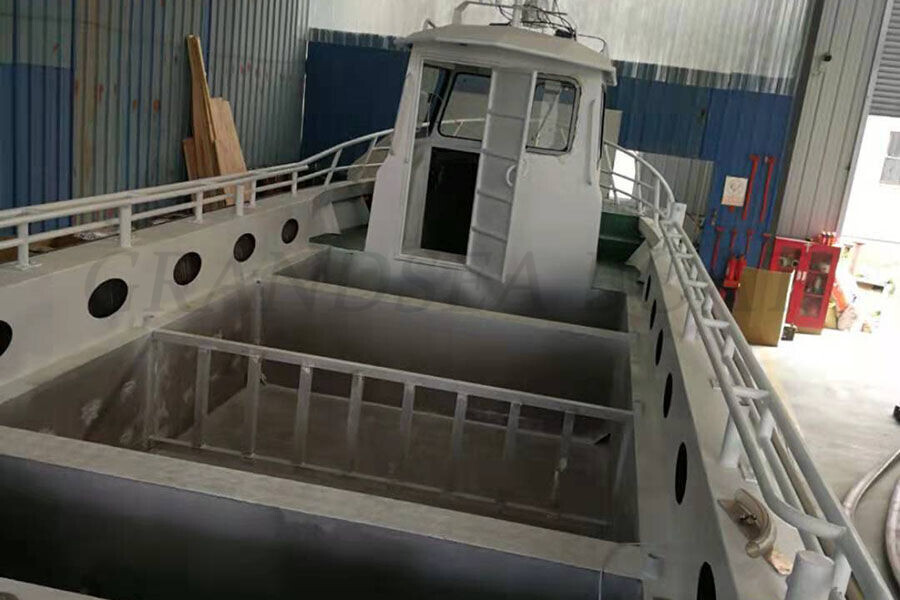 32ft Aluminum Sea Farming Use Aquaculture Work Boat for Sale