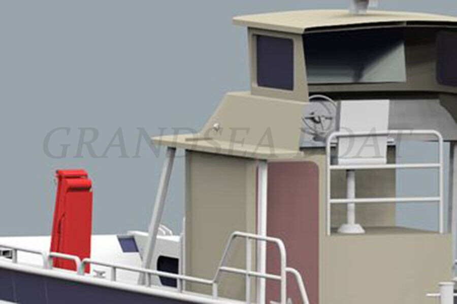 11.5m 38ft  All Welded Aluminum Landing Craft Boat For Sale