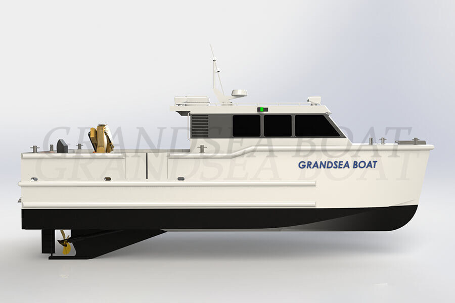 12m Aluminum Catamaran Work  and Utility Boats for sale