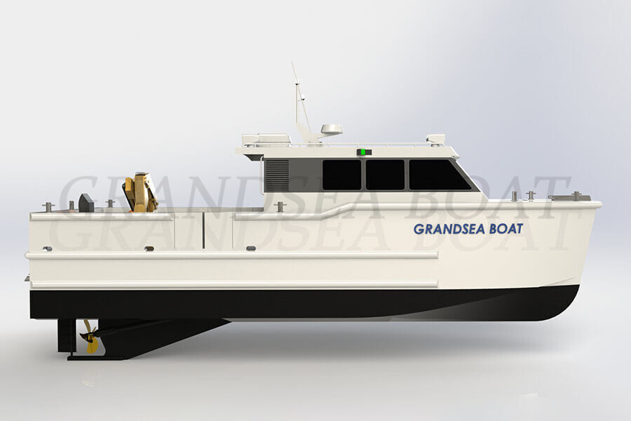 12m Aluminum Catamaran Work  and Utility Boats for sale
