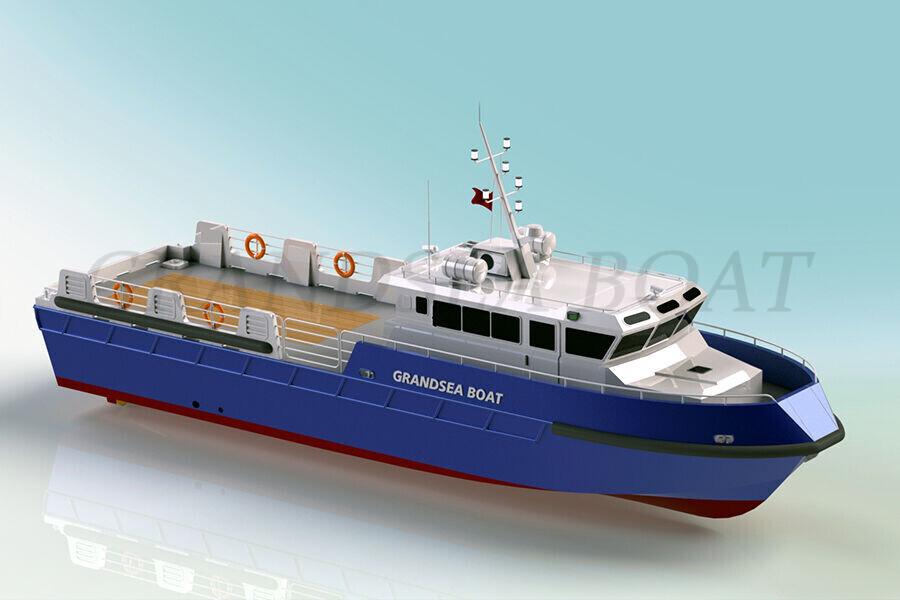 Grandsea 22m Aluminum Offshore Supply Boat/crew Boat/work Boat for Sale